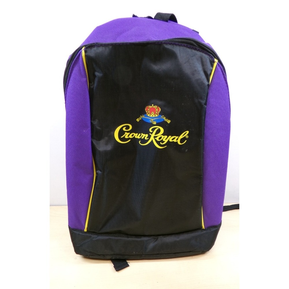 Crown Royal Insulated Soft Sided Backpack Cooler 16" Tall x11" Wide x 6"‎